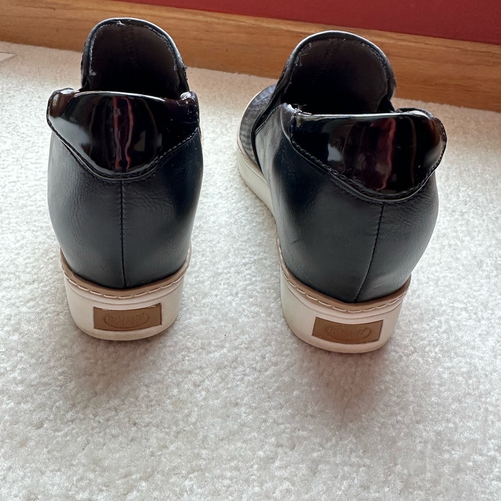 Dr. Scholl's Black Textured Slip-On Sneakers - Picture 3 of 3